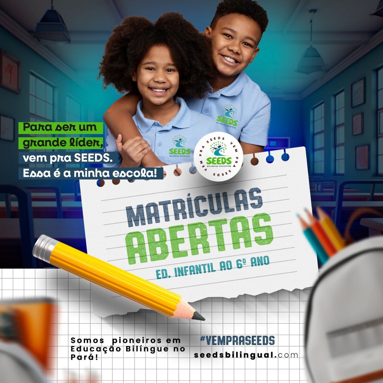 SEEDS · arte de matrículas