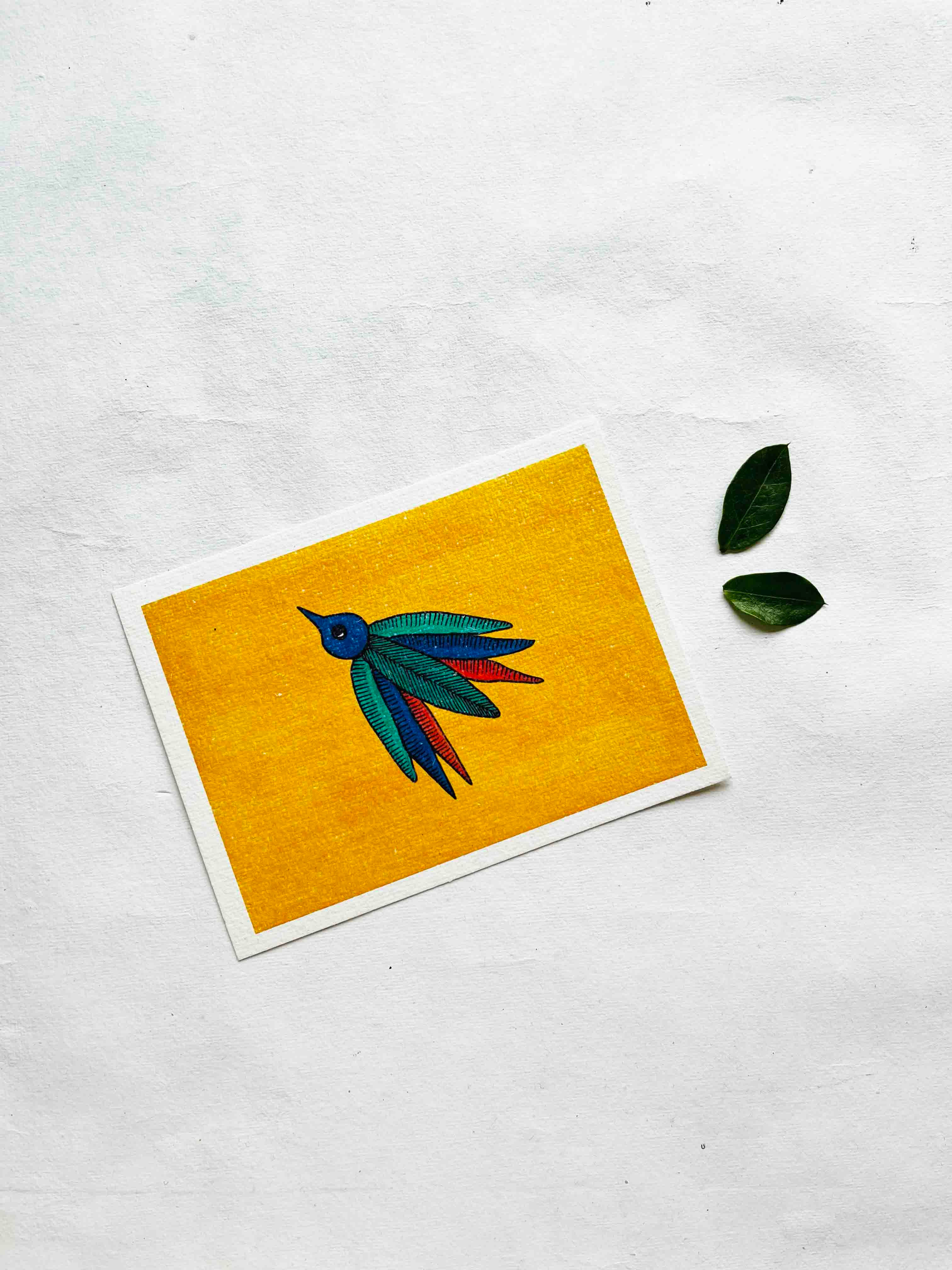 The Green Bird Art Print