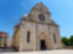 View of the St. James cathedral in Sibenik, Croatia