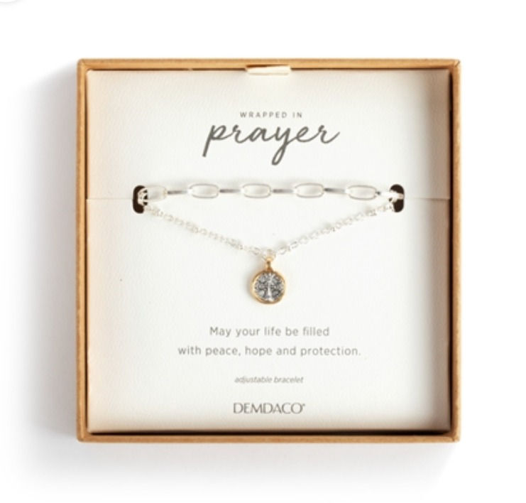 Thumbnail: Wrapped in Prayer Layer Bracelet - Silver