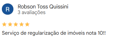 Depoimento Regularização de Imóveis