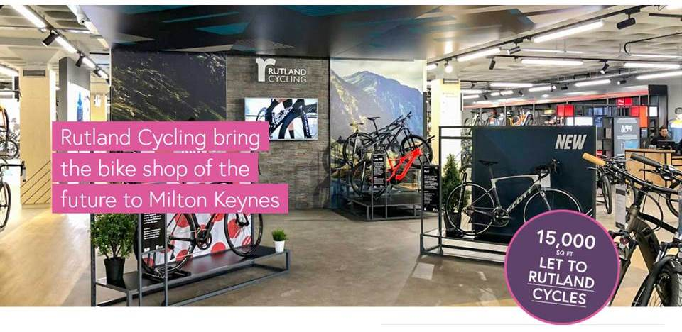 Rutland Cycling have just opened their “stunning” 15,000 sq/ft new bike shop within our redevelopment of Lloyds Court.