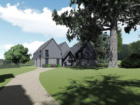 Slindon, South Downs National Park residential project.