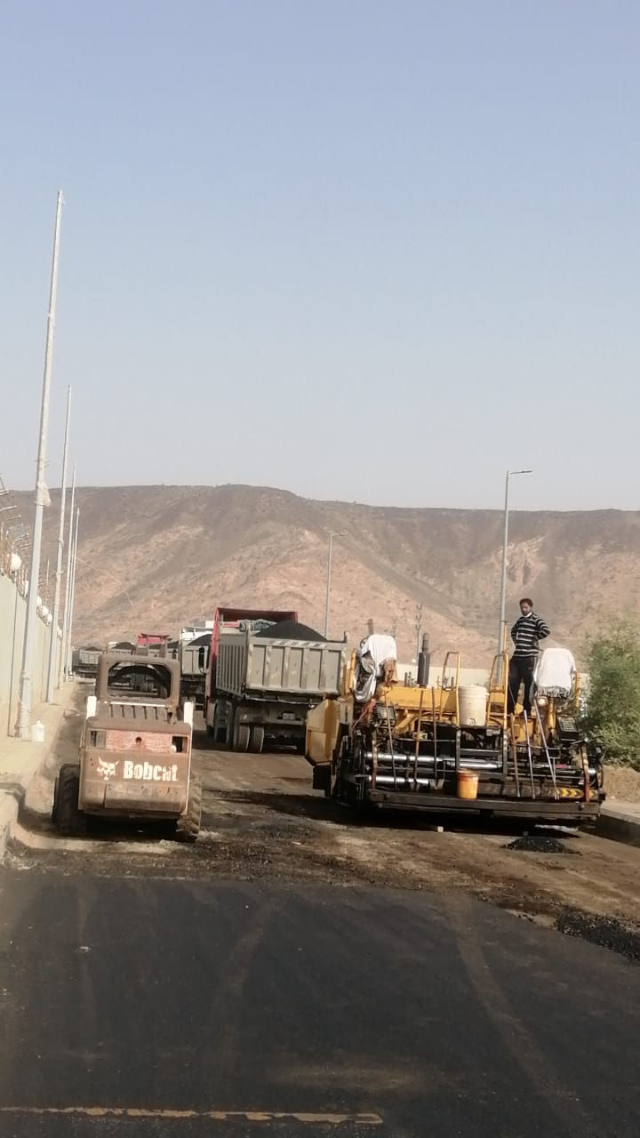 Roads in Aljamoom  SAGO Branch
