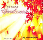 Holy Spirit of Gentleness music CD by Bernadette Bevans, gentle piano and acoustic instrumental background music.