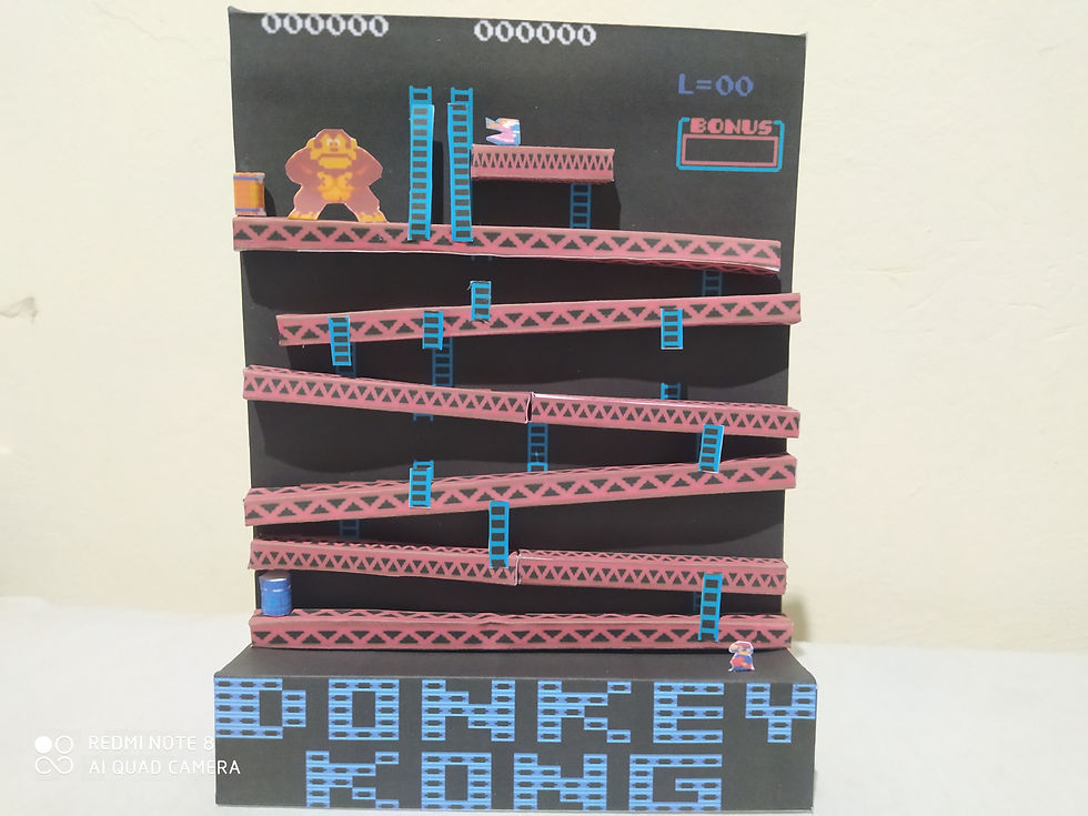 Miniatura: Diorama Donkey Kong Classic