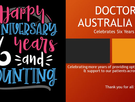 HAPPY 6th ANNIVERSARY | DOCTORS AT AUSTRALIA FAIR