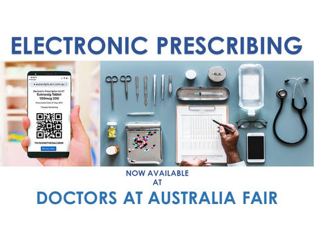 ELECTRONIC PRESCRIBING - Available Now