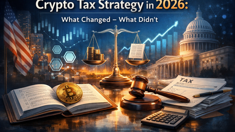 Crypto Tax Strategy in 2026: What Actually Changed — and What Didn’t