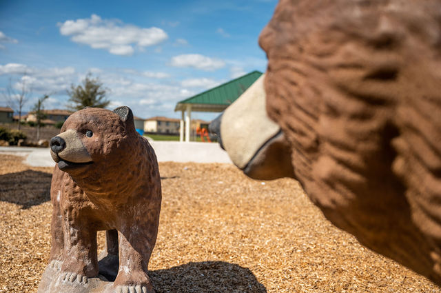 Playgrounds: Bears - UPC Parks - Concrete playground equipment