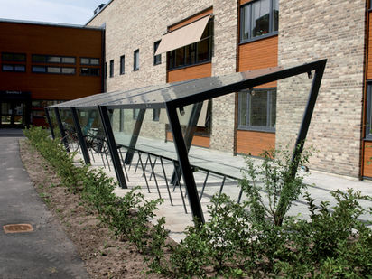 Mobilier urbain: MMCité - Abri à vélos Edge