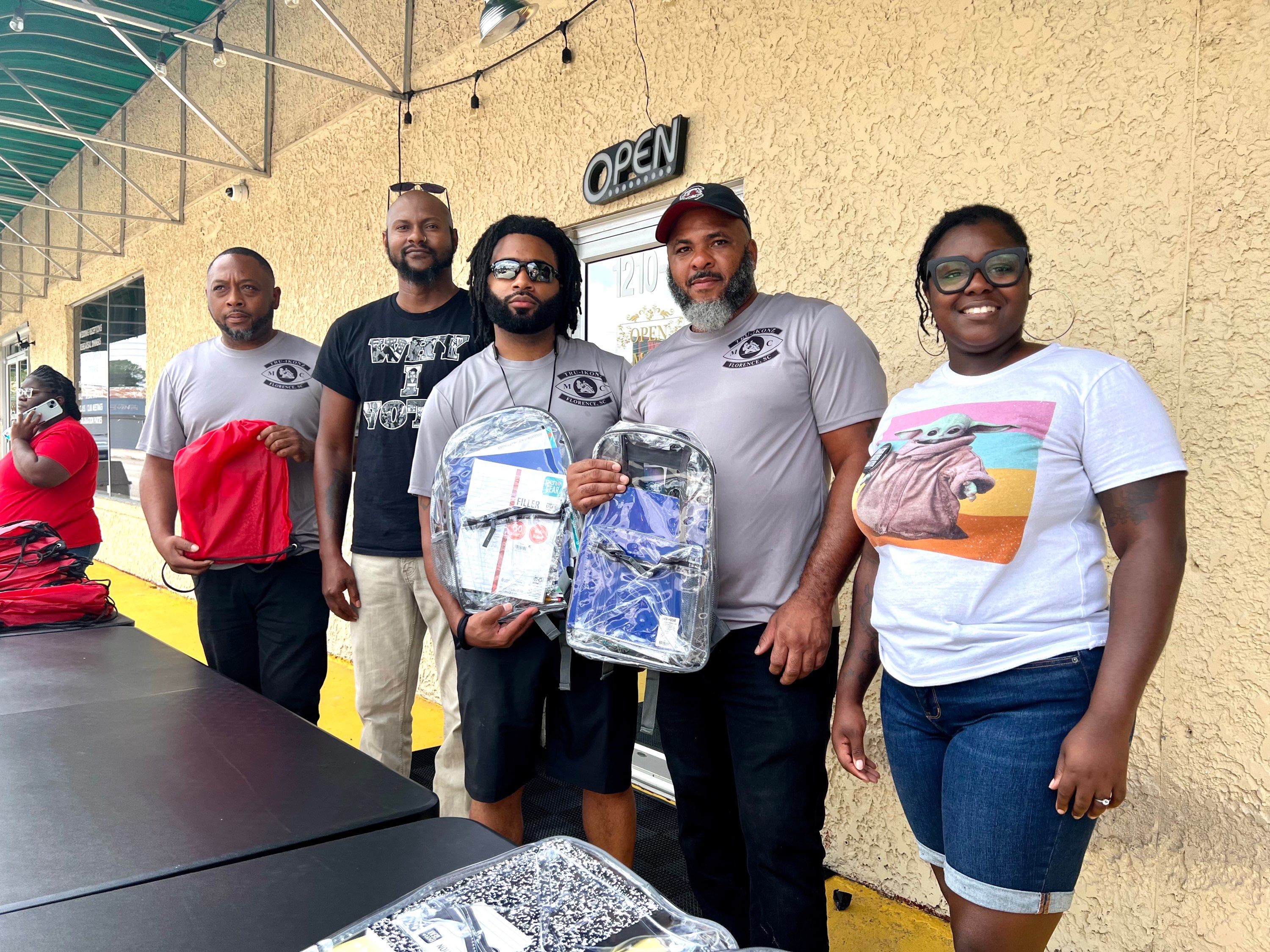 M-WAM Benevolence Foundation and Tru-Ikonz Motorcycle Club Host Successful Back-to-School Supply Giveaway