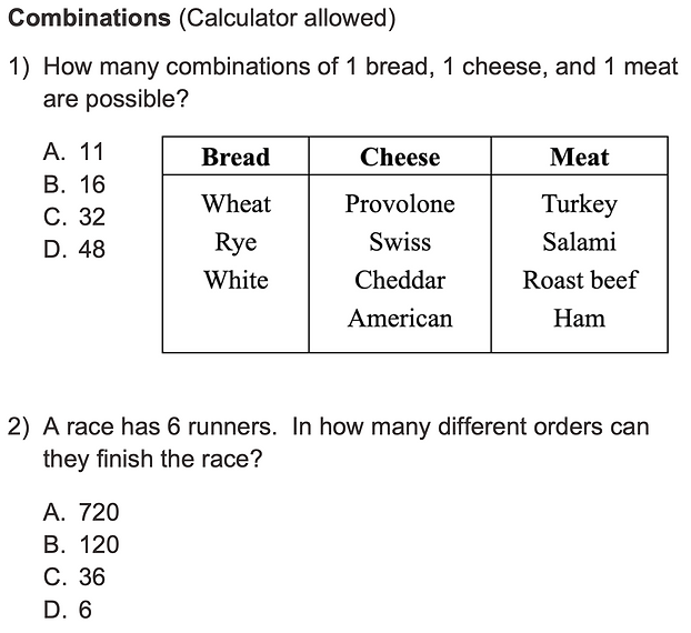 Combinations | Get Sum Math