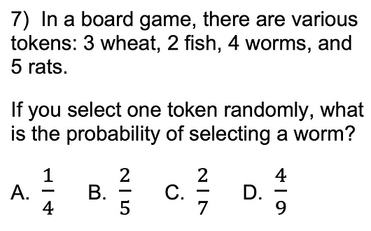 GED probability practice