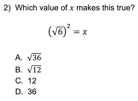 GED square root practice