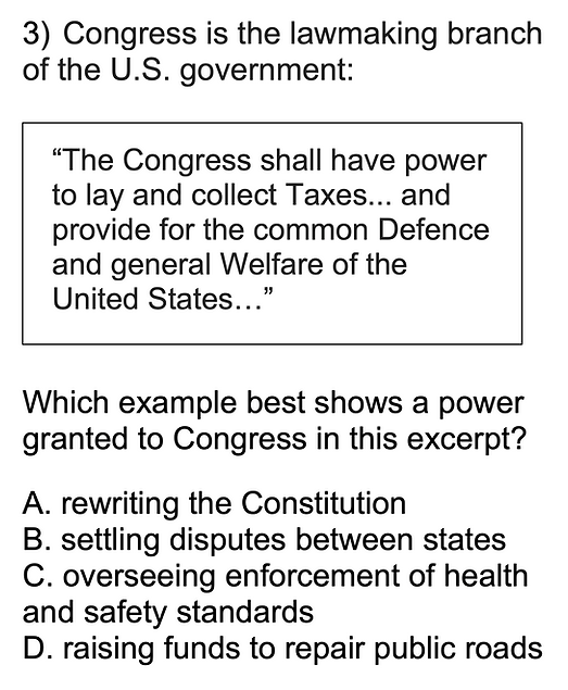 GED Congress practice
