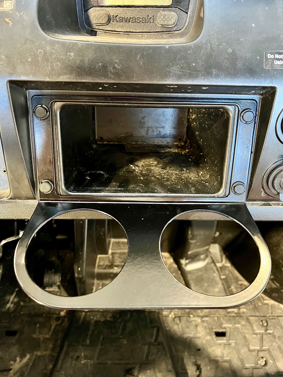 Thumbnail: Kawasaki Mule Pro Center Console Cup Holder