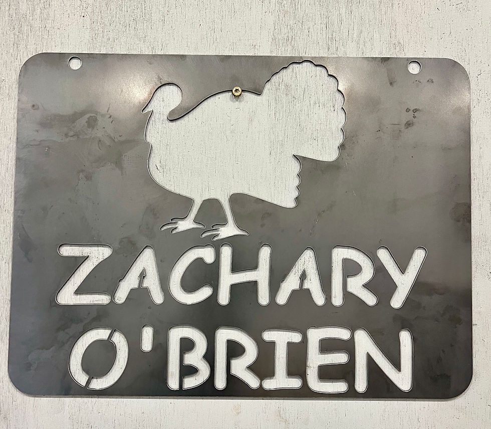 Thumbnail: Jr Fair Livestock Exhibitor Personalized Name Plates