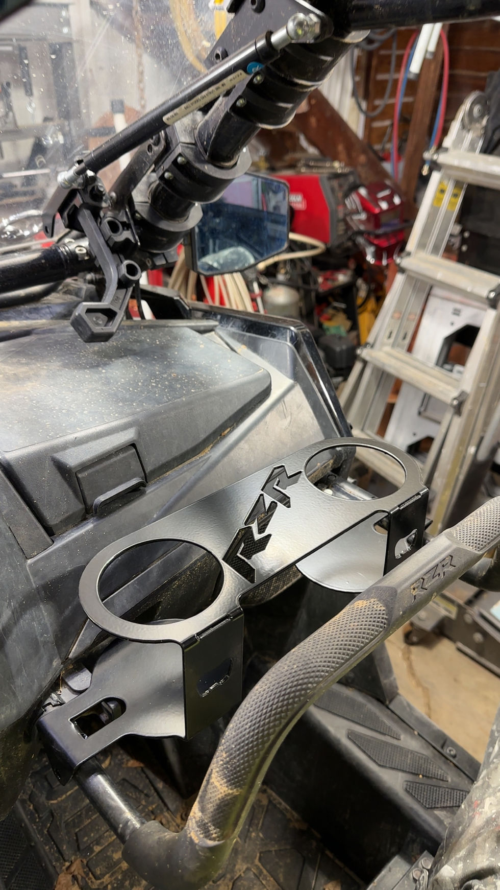 Thumbnail: Polaris RZR PRO XP/R Grab Handle Drink Cup Holder