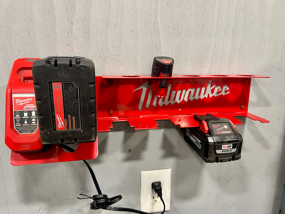 Thumbnail: Milwaukee M12 - M18 Battery Storage and Charging Station