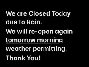 COURSE UPDATE: Tuesday, September 27th