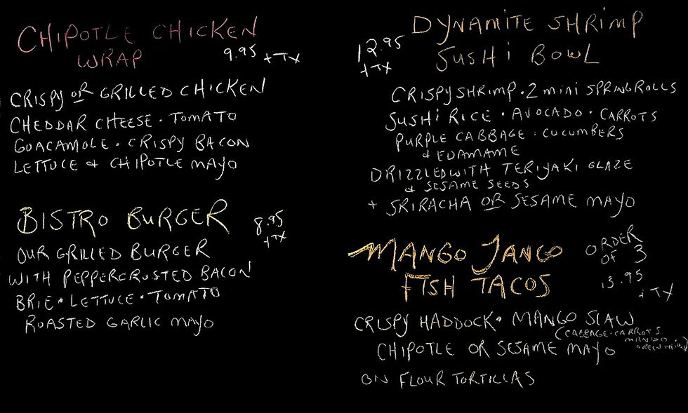 Our New Kitchen Specials ~ Starting May 20th #JudeFood
