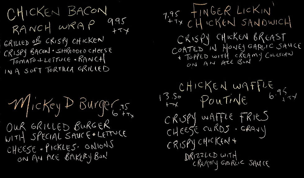 Our New Kitchen Specials ~ Starting May 14th #JudeFood