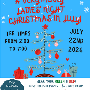 ICYMI: Ladies' Night ~ Christmas In July Is This Week! (Wed. July 22nd)