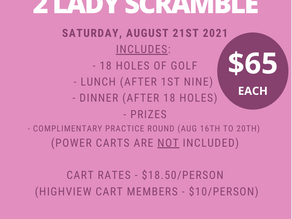Sign-Up for Our 2 Lady Now!