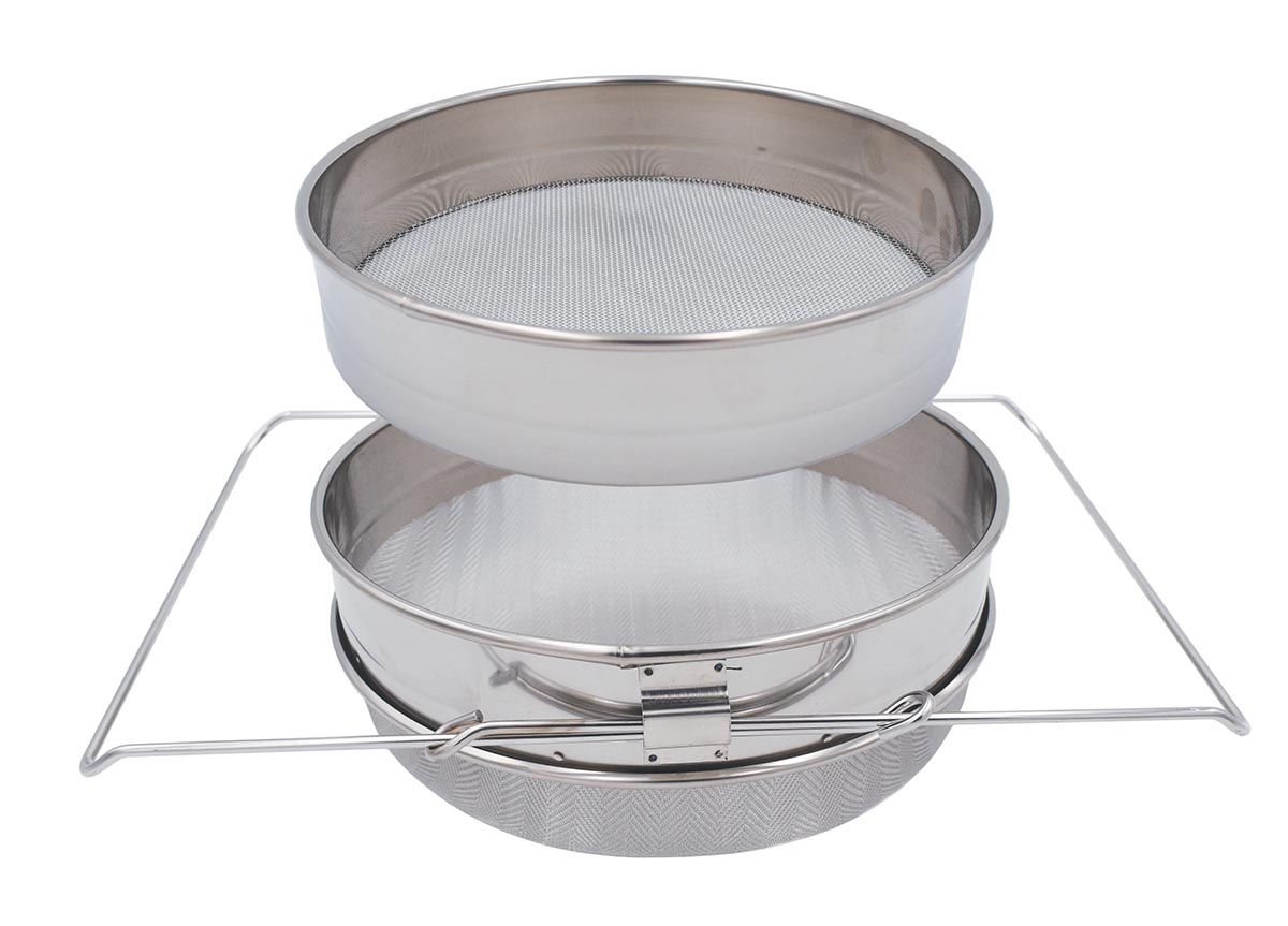 Stainless Steel Double Strainer/Sieve