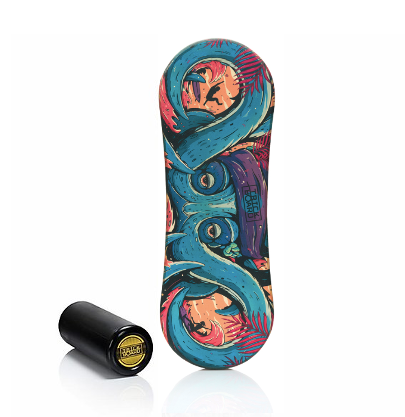 TRICKBOARD CLASSIC BALANCE BOARD OCTOPUS BLUE