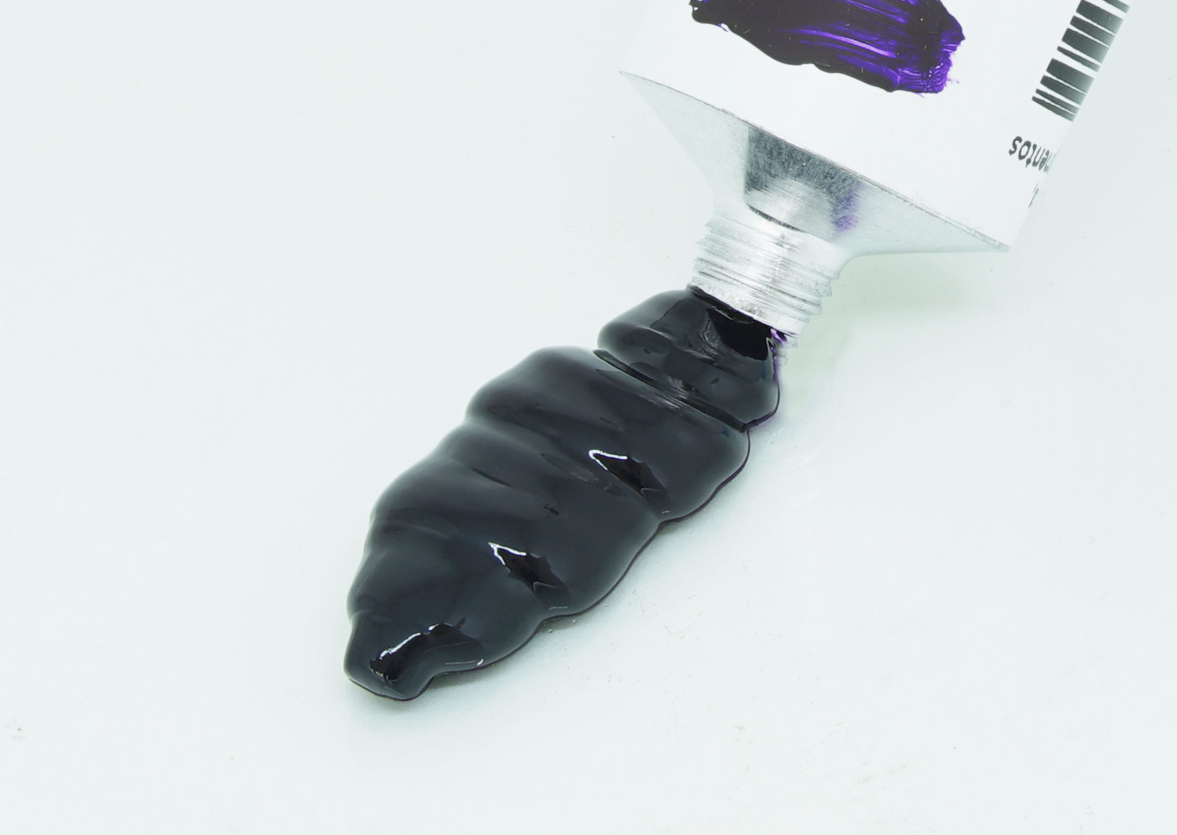 Acrylic Paint Dioxazine Purple Smear