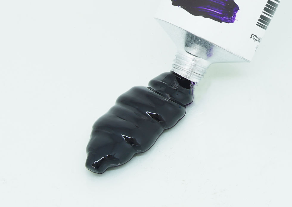 Acrylic Paint Dioxazine Purple Smear