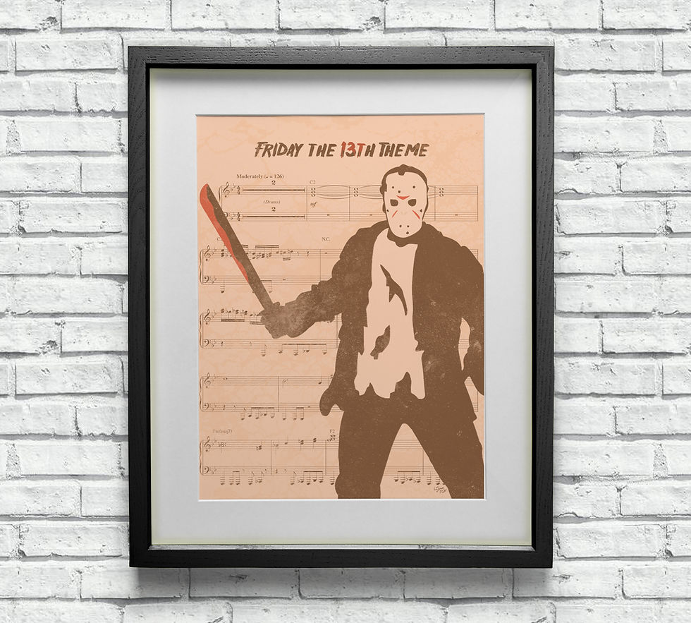 Thumbnail: Jason Voorhees - Friday the 13th - Theme Tune Sheet Music