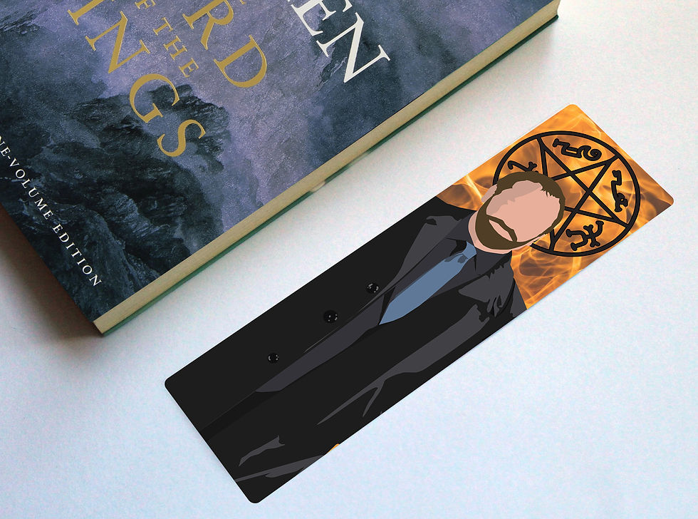 Thumbnail: Supernatural - Crowley Bookmark