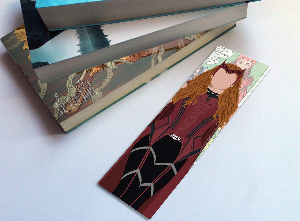 Thumbnail: Marvel Comics - The Avengers - Scarlet Witch Bookmark