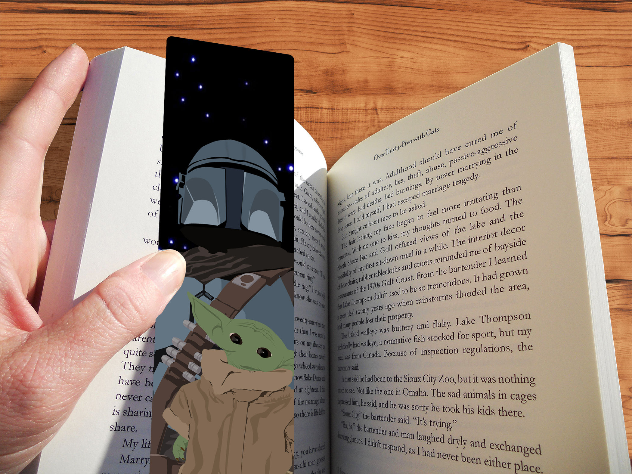 Star Wars - The Mandalorian & The Child Bookmark