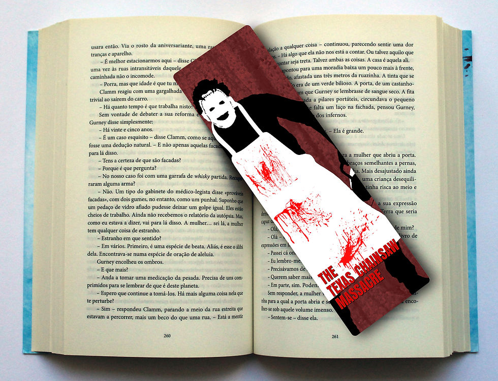 Thumbnail: The Texas Chainsaw Massacre - Leatherface Bookmark
