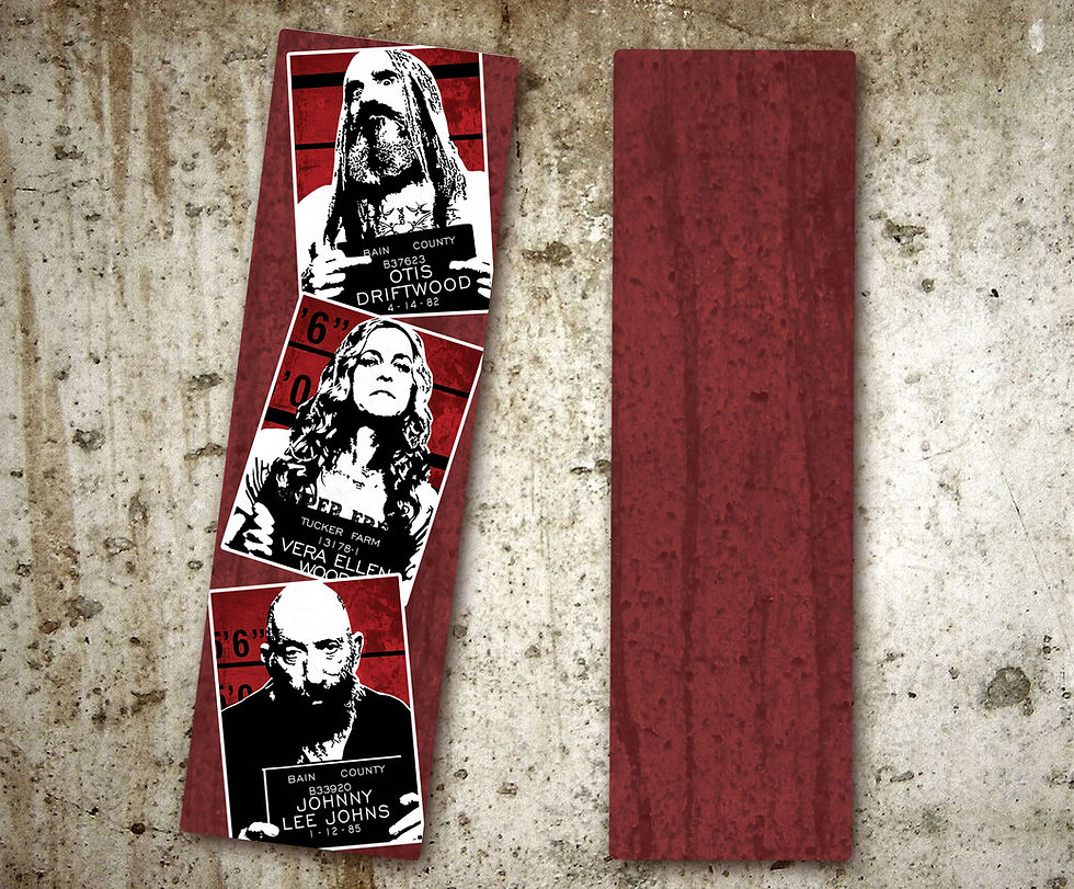 Thumbnail: 3 From Hell Mugshots Bookmark