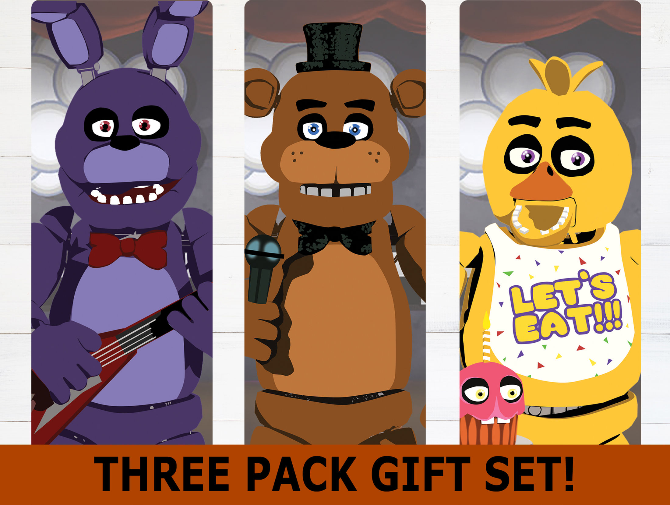Five Nights At Freddy's Bookmark Gift Set