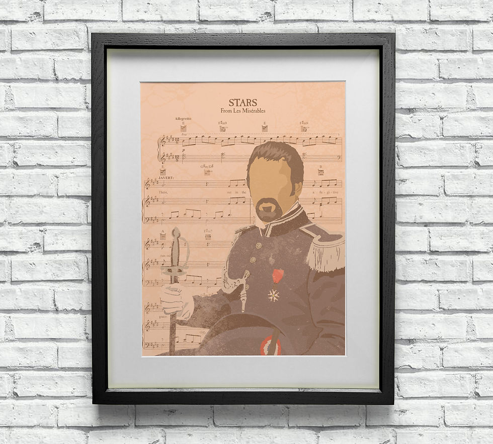 Thumbnail: Javert - Les Miserables - Stars Sheet Music