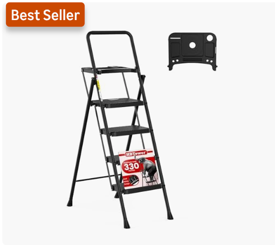 Lightweight 4 Step Ladder