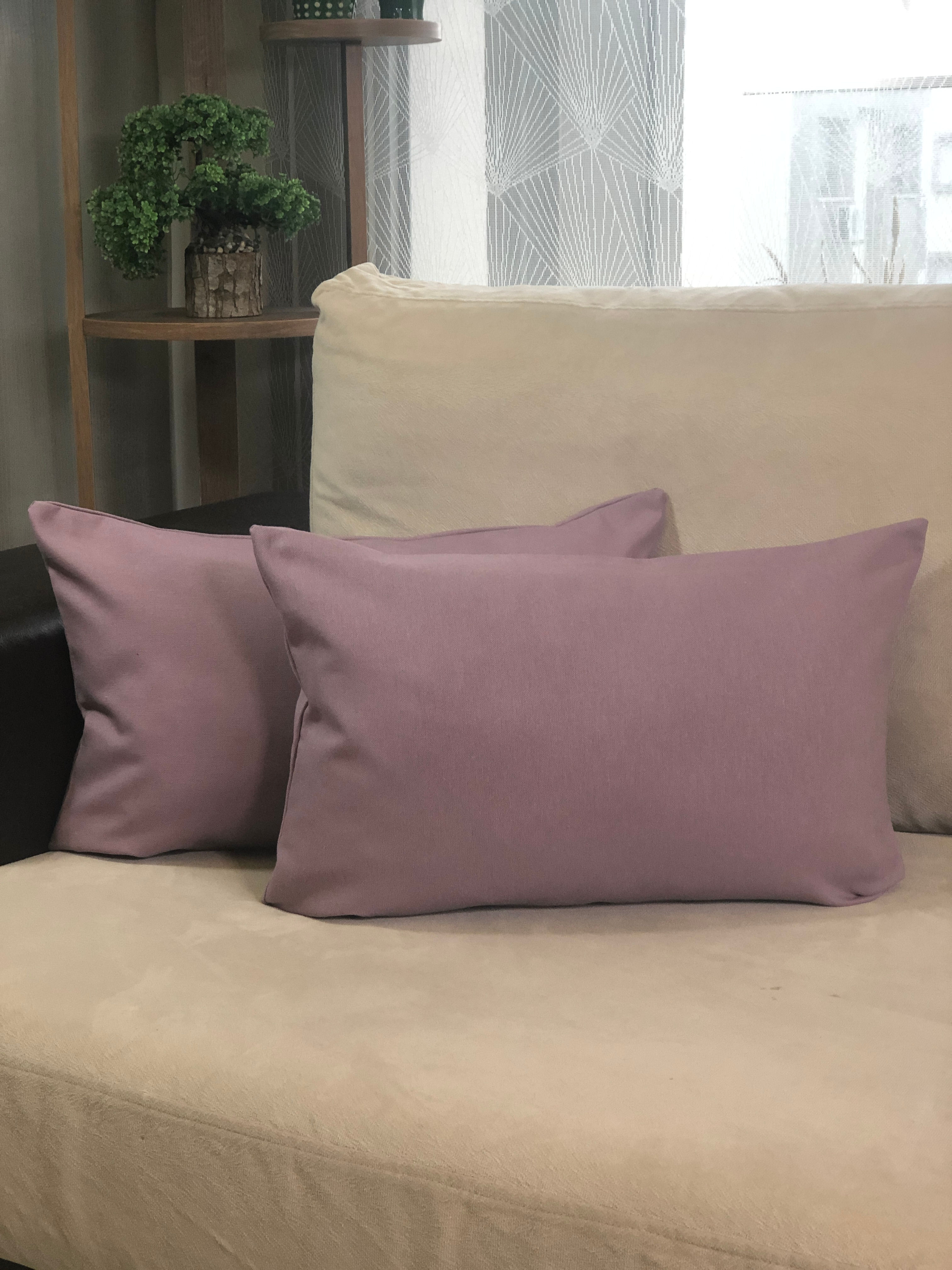 Gül Kurusu Küçük Kırlent (2 Adet)