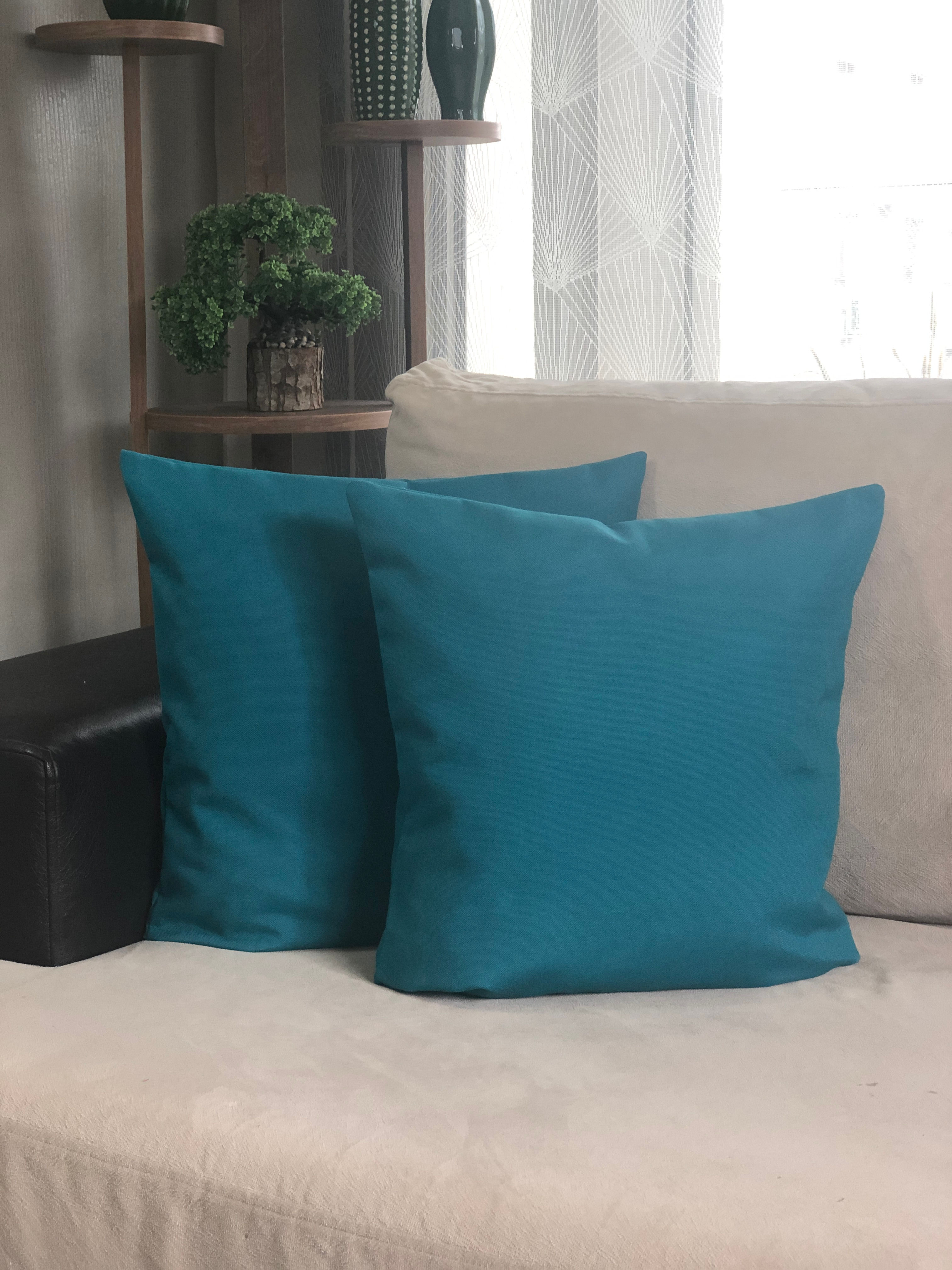 Petrol Mavi Kırlent