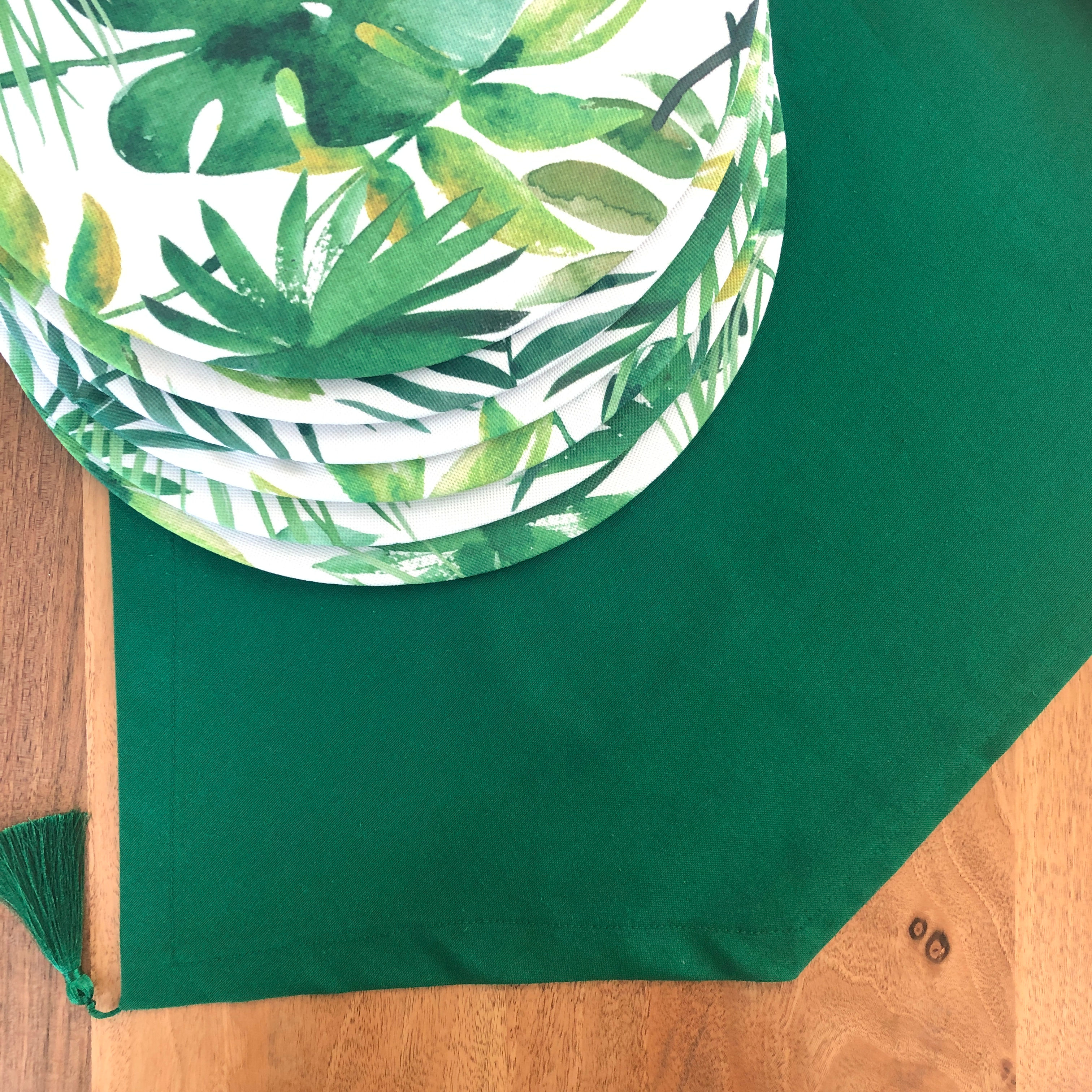 Yeşil Yaprak Desen Takım 2