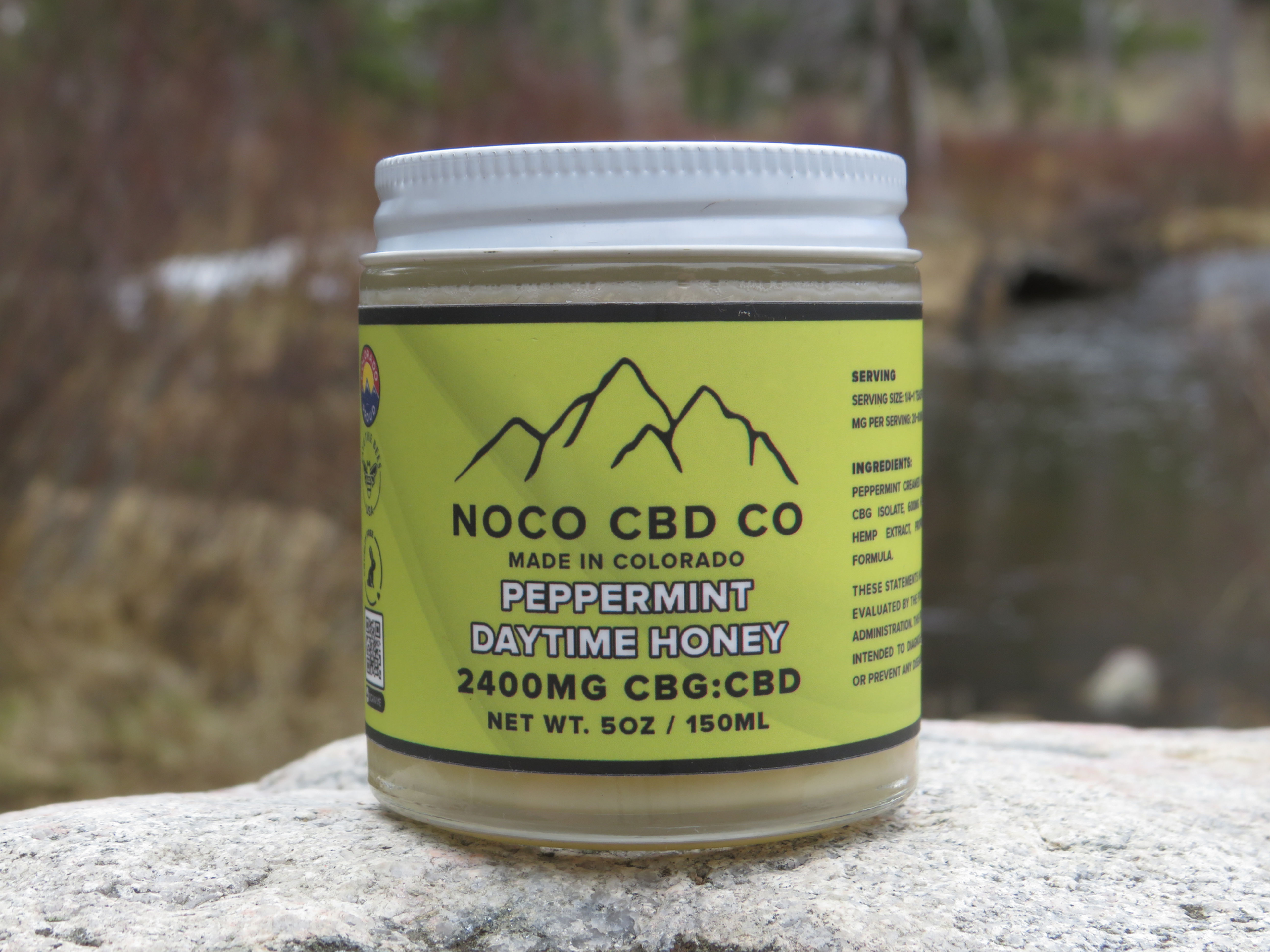 Peppermint 2400mg CBG Daytime Honey