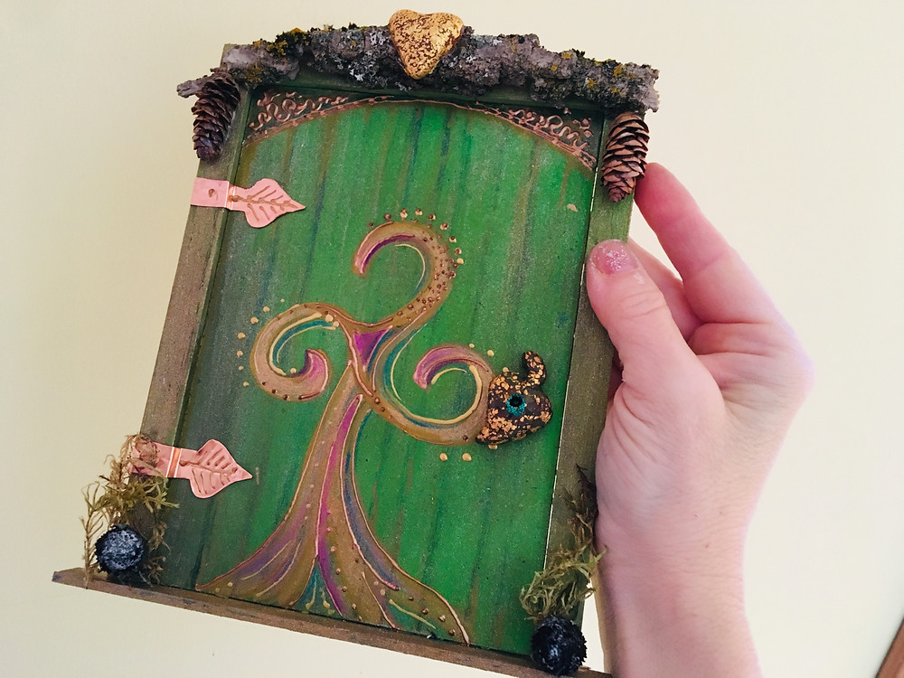 Faerie Door to the Realm of the Fairy of the Woods by Monica Canducci