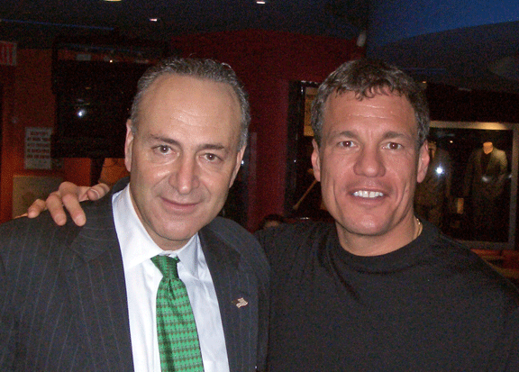 Goumba and Senator Schumer
