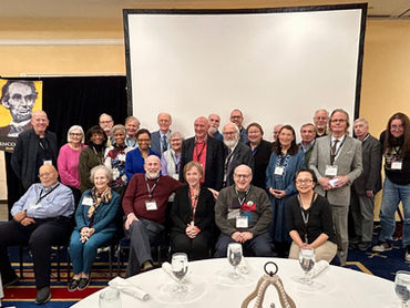 Lincoln Group Lunch with Author Richard Carwardine at Gettysburg