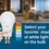 Thumbnail: FEIT Electric 6pk LED Bulbs – B22 Base, 806 Lumens, Colour Adjustable